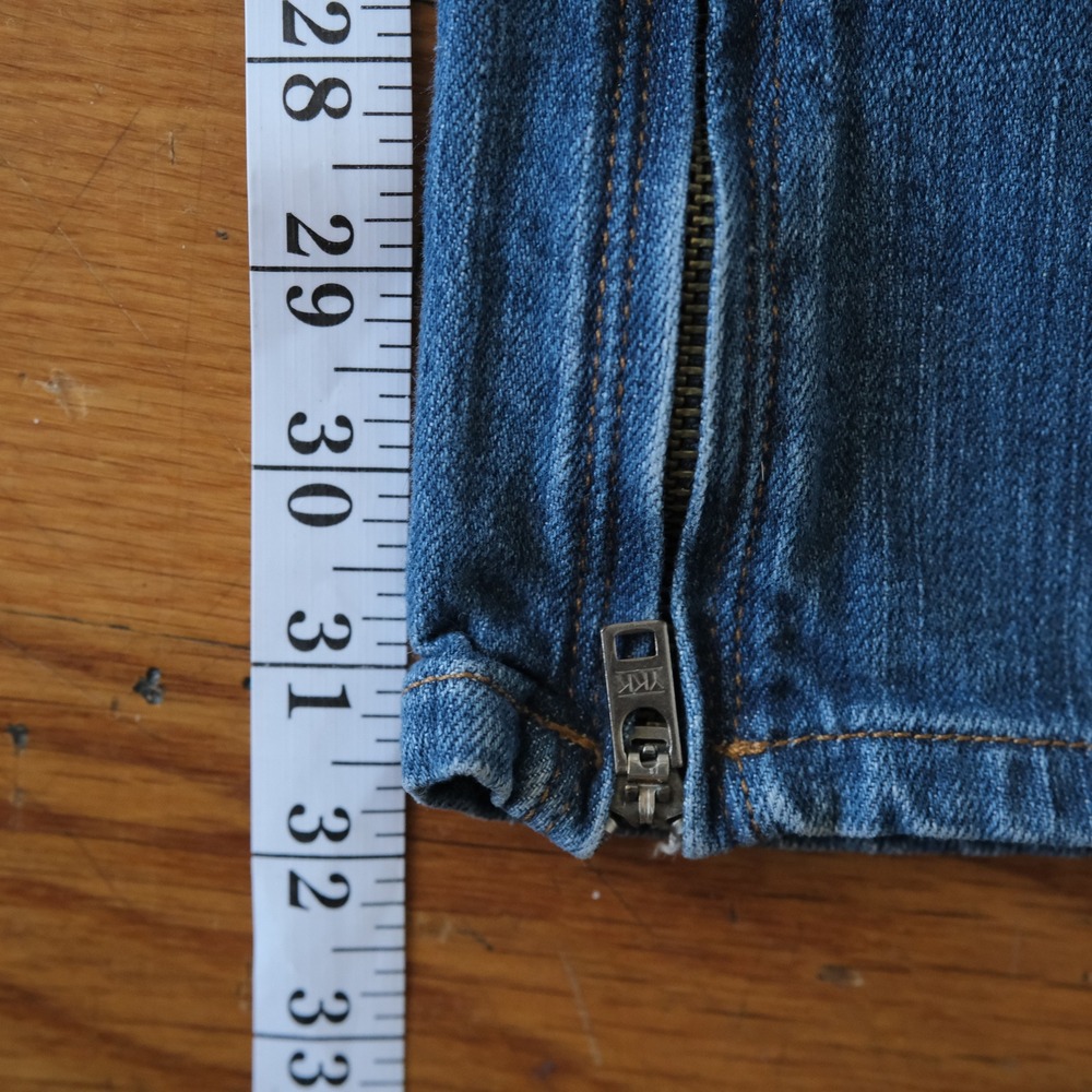 Polo Jeans Co Denim Jeans Women Blue Zip Pocket Y2K Utility 12 Whitney Flare Low - Picture 8 of 11